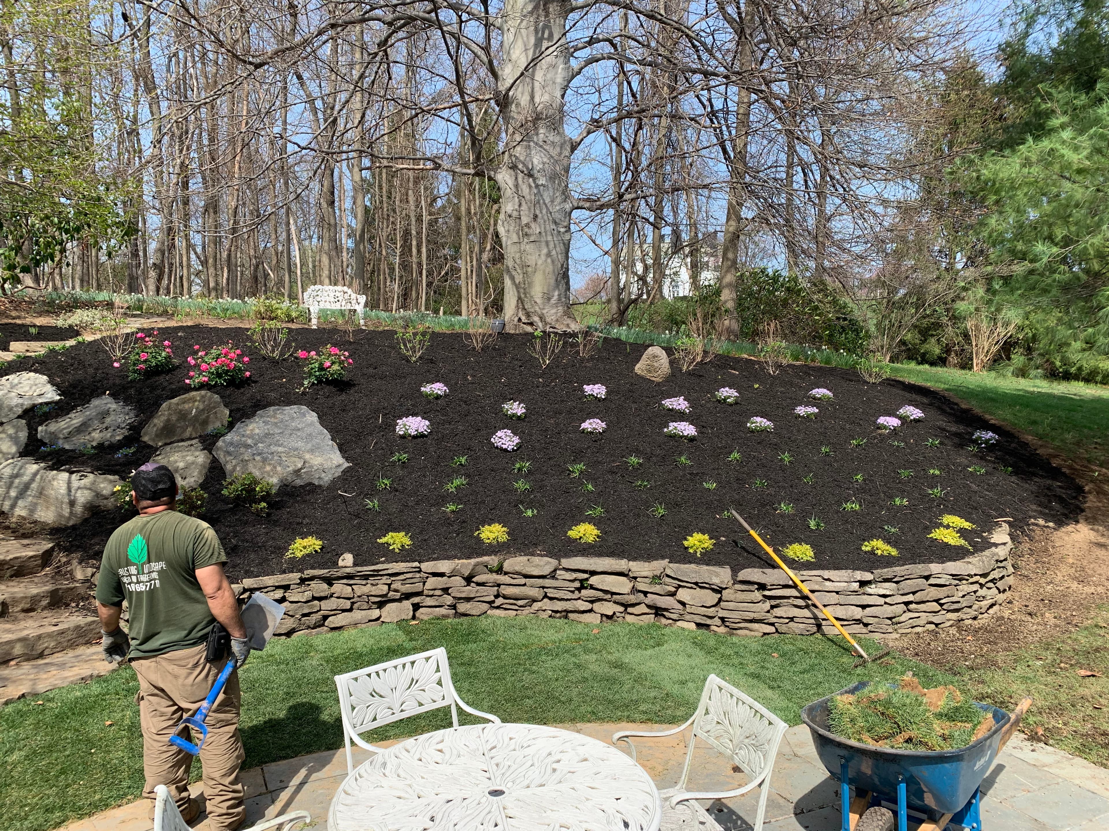 Project New Stone Pathway and Retaining Walls Project image