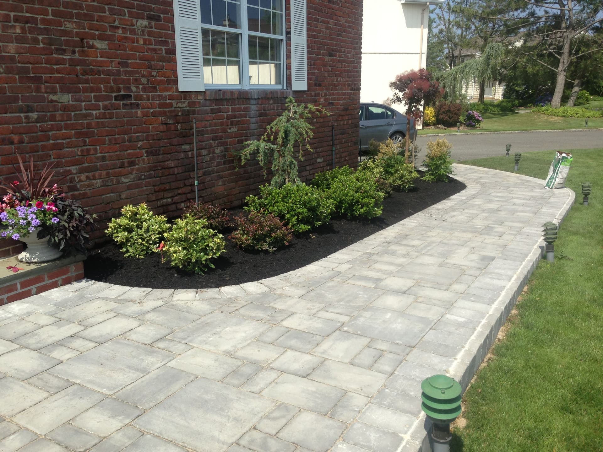 Front Yard Makeover with Nicolock Walkway